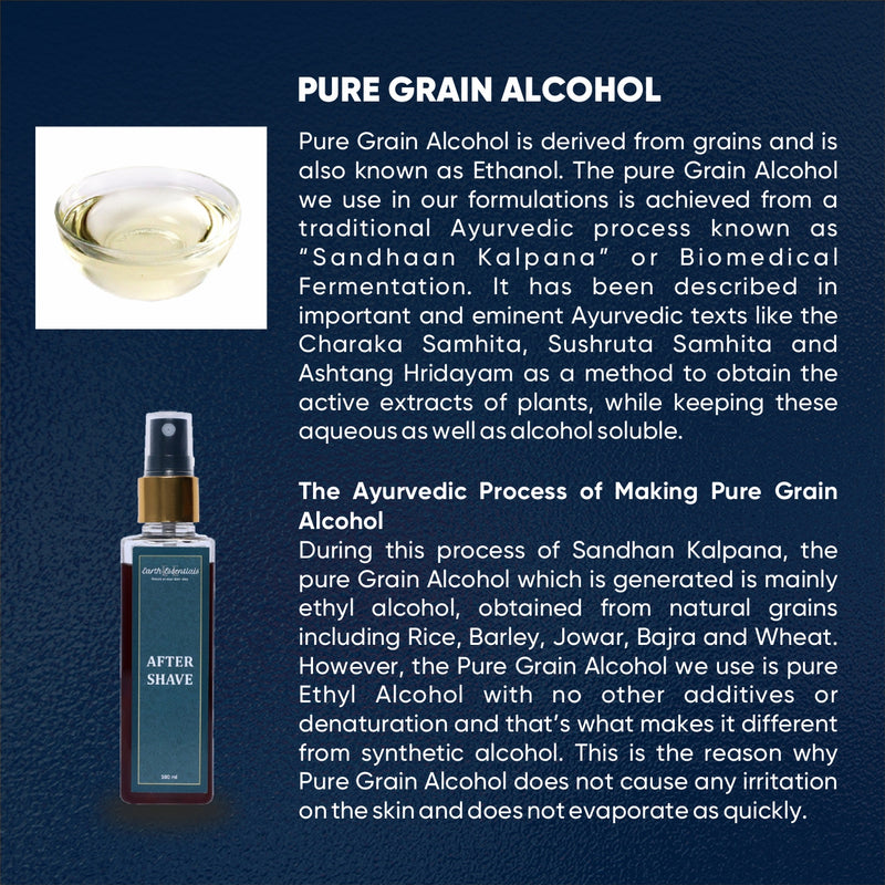  After Shave with Pure Grain Alcohol