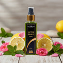 After shave with peppermint ideal for Summers