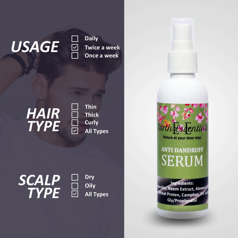 Anti Dandruff Serum with Natural Extracts