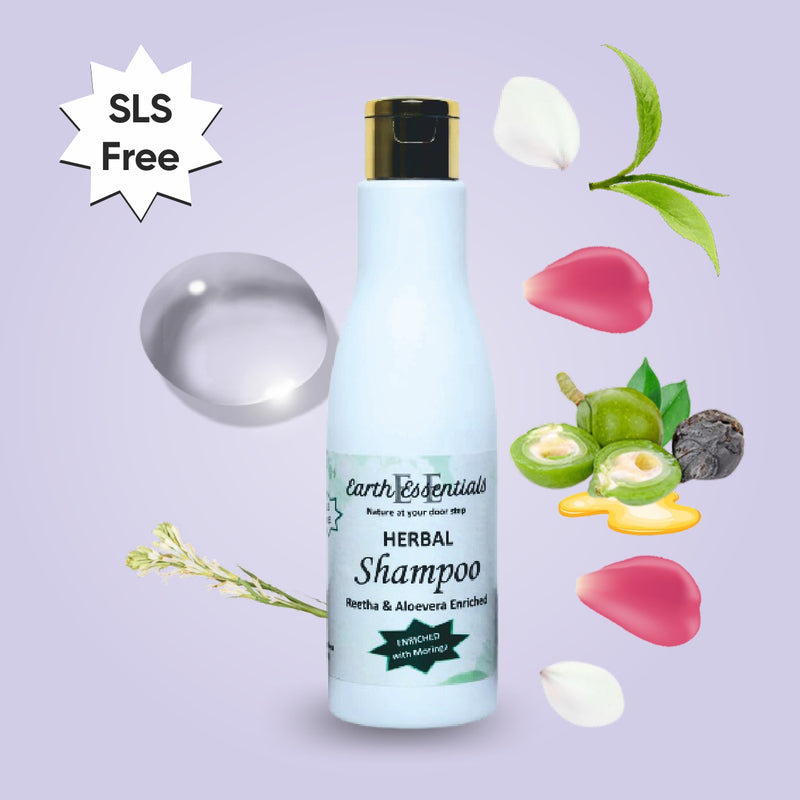 Herbal shampoo Sulfate Free with moranga