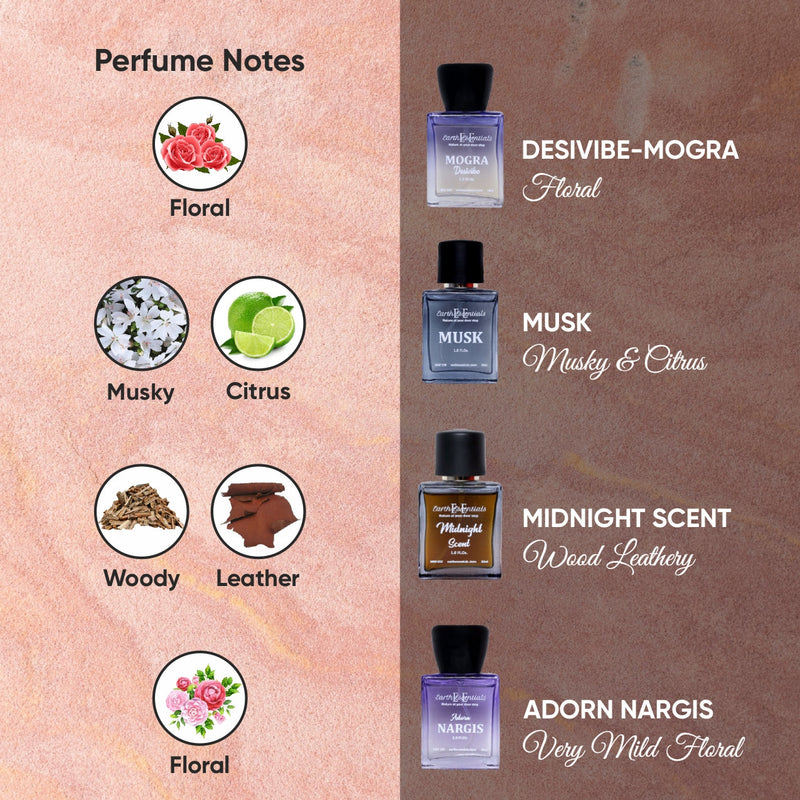 Earth Essentials Perfume set