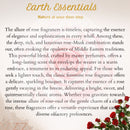 Text about rose fragrances with decorative elements on a light background