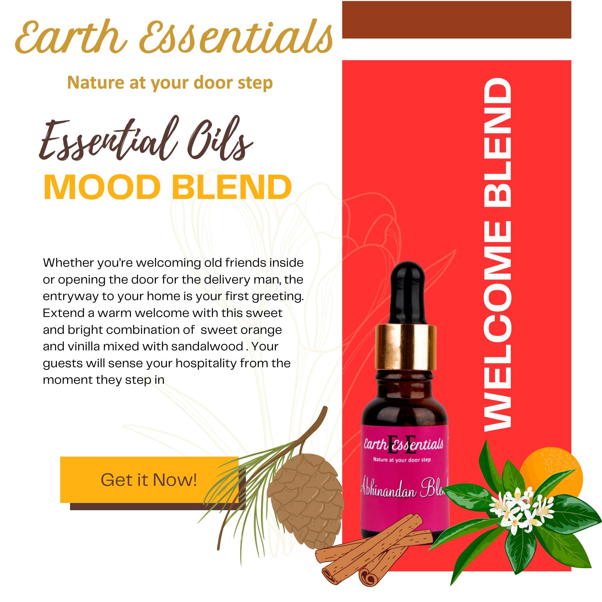 Abhinandan Blend -Welcome Aromatherapy 15 ml