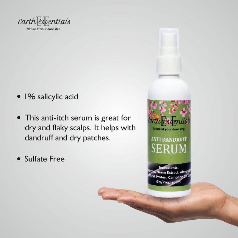 Earth Essentials Anti Dandruff Serum with Natural Extracts 